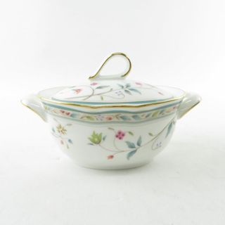 ノリタケ(Noritake)の美品 Noritake ノリタケ 4409 花更紗 ハナサラサ HANASARASA シュガーポット 1点 砂糖 蓋付 ボックス SU4704Q (その他)