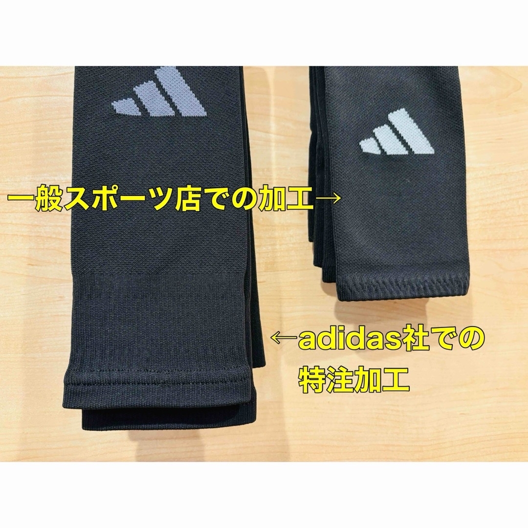 adidas(アディダス)の【非売品】 サッカー フットサル レフェリー カーフソックス adidas 27 スポーツ/アウトドアのサッカー/フットサル(ウェア)の商品写真