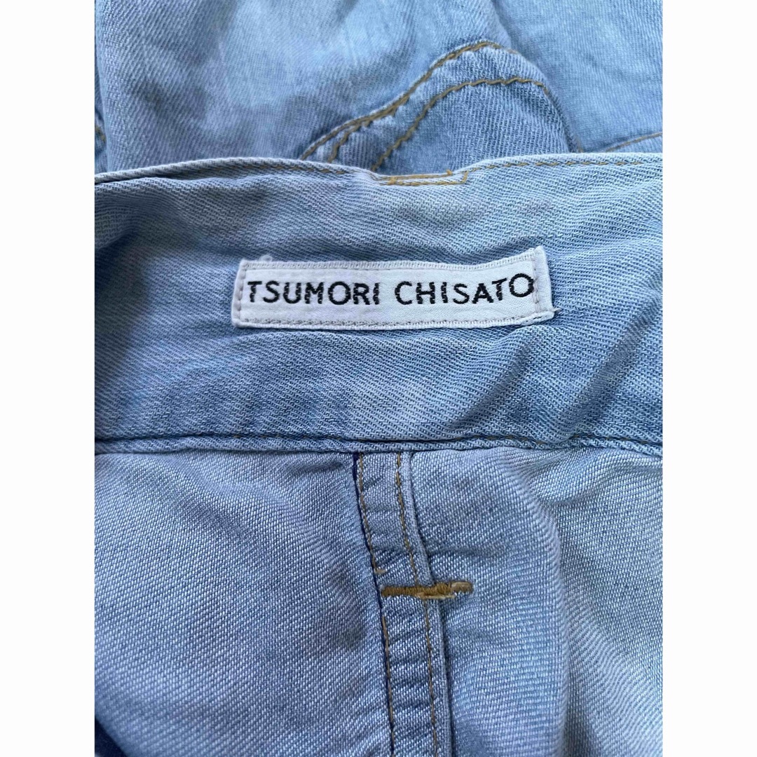 TSUMORI CHISATO(ツモリチサト)のツモリチサト  デニム レディースのパンツ(ハーフパンツ)の商品写真