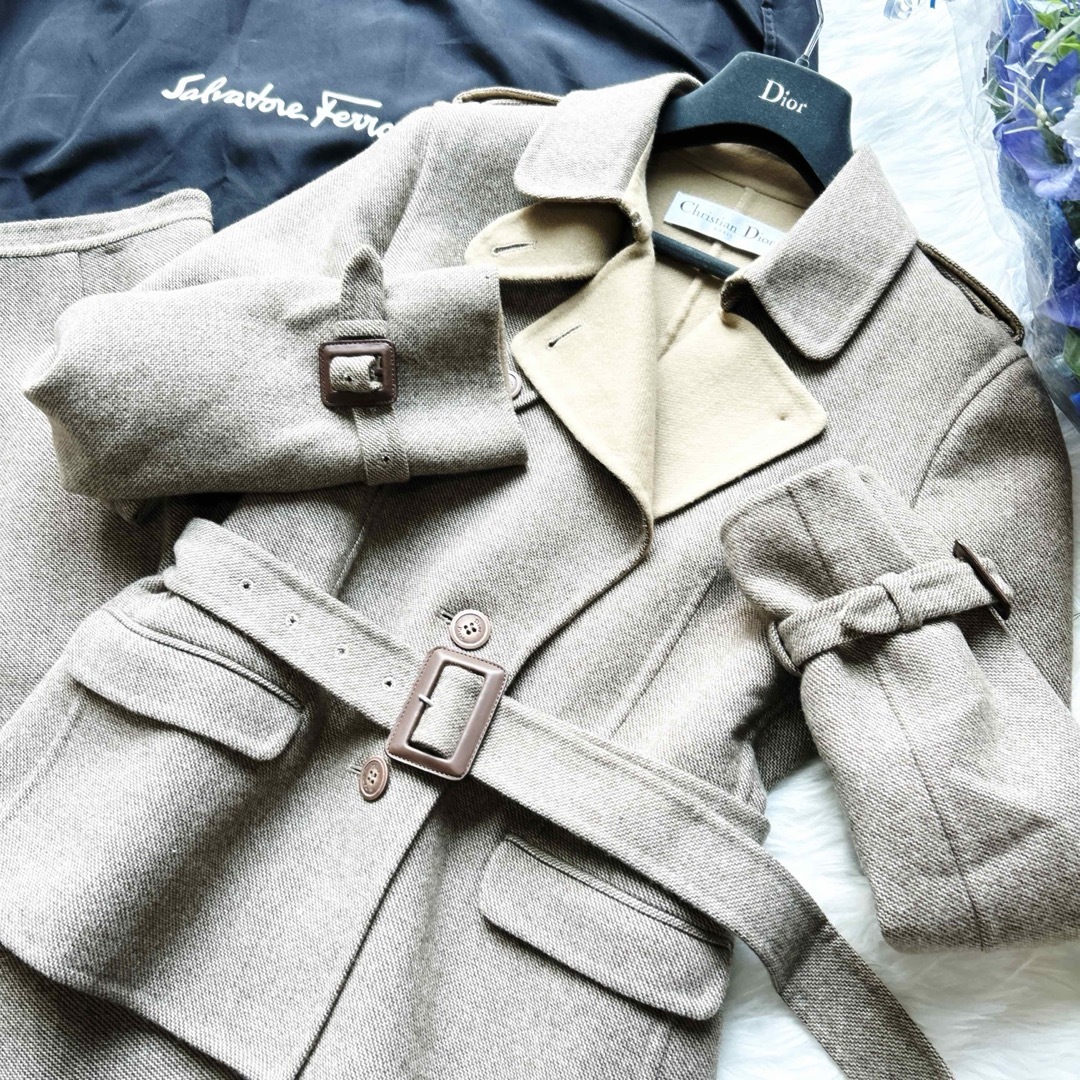 Christian Dior - 美品 Christian Dior ディオール スーツ ダブル