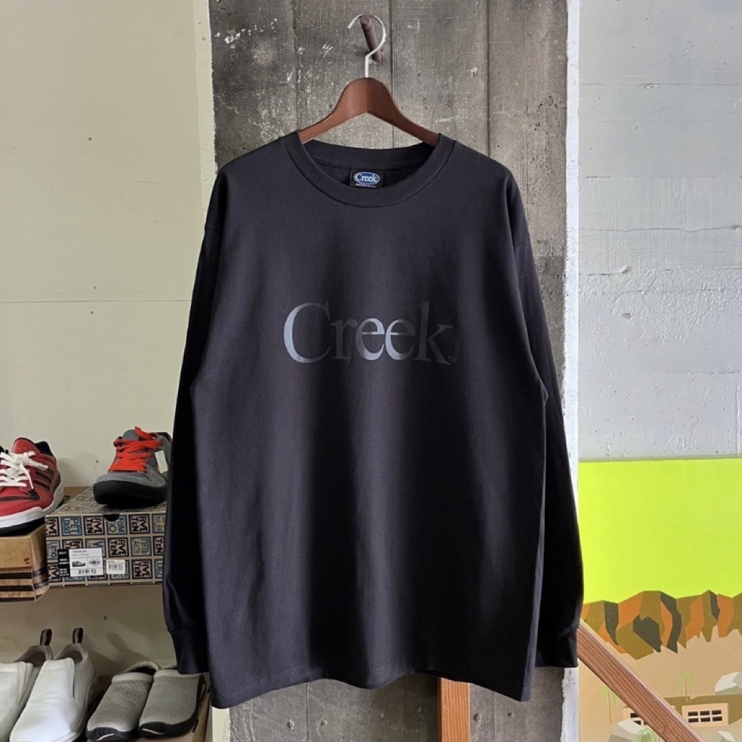 海底パイプライン Creek Angler´s Device L/S Logo Tee M | www