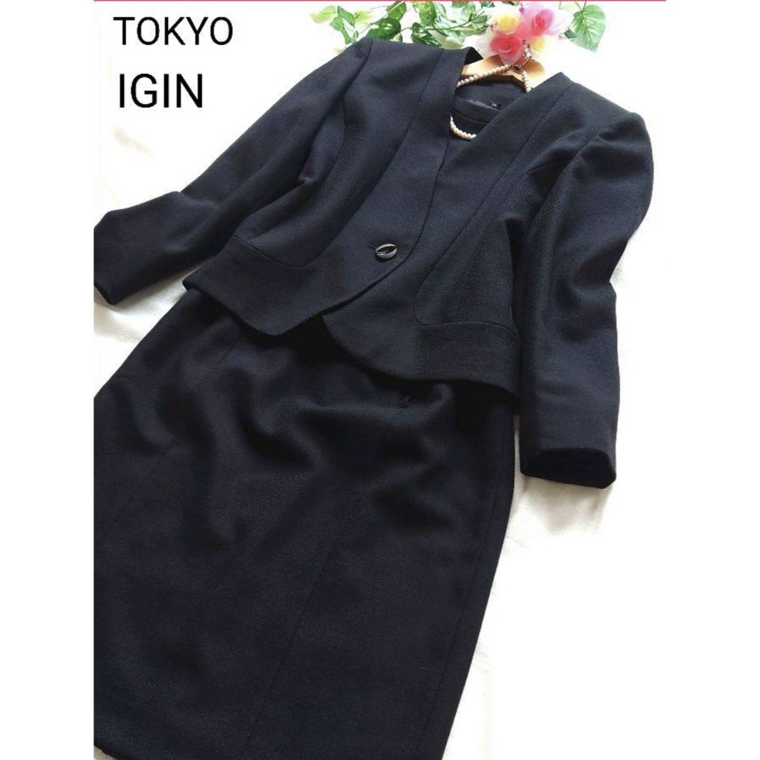 TOKYO IGIN - 東京イギン ブラックフォーマル 5号の通販 by TOKYO IGIN - 東京イギン ブラックフォーマル 5号の通販 by
