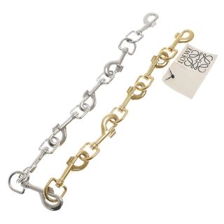 ロエベ(LOEWE)のLOEWE ロエベ HOOK CHAIN STRAP フックチェーンストラップ シルバー/ゴールド(その他)