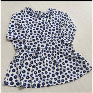 プチバトー(PETIT BATEAU)の☆未使用☆プチバトー ワンピース 18m/81cm(ワンピース)