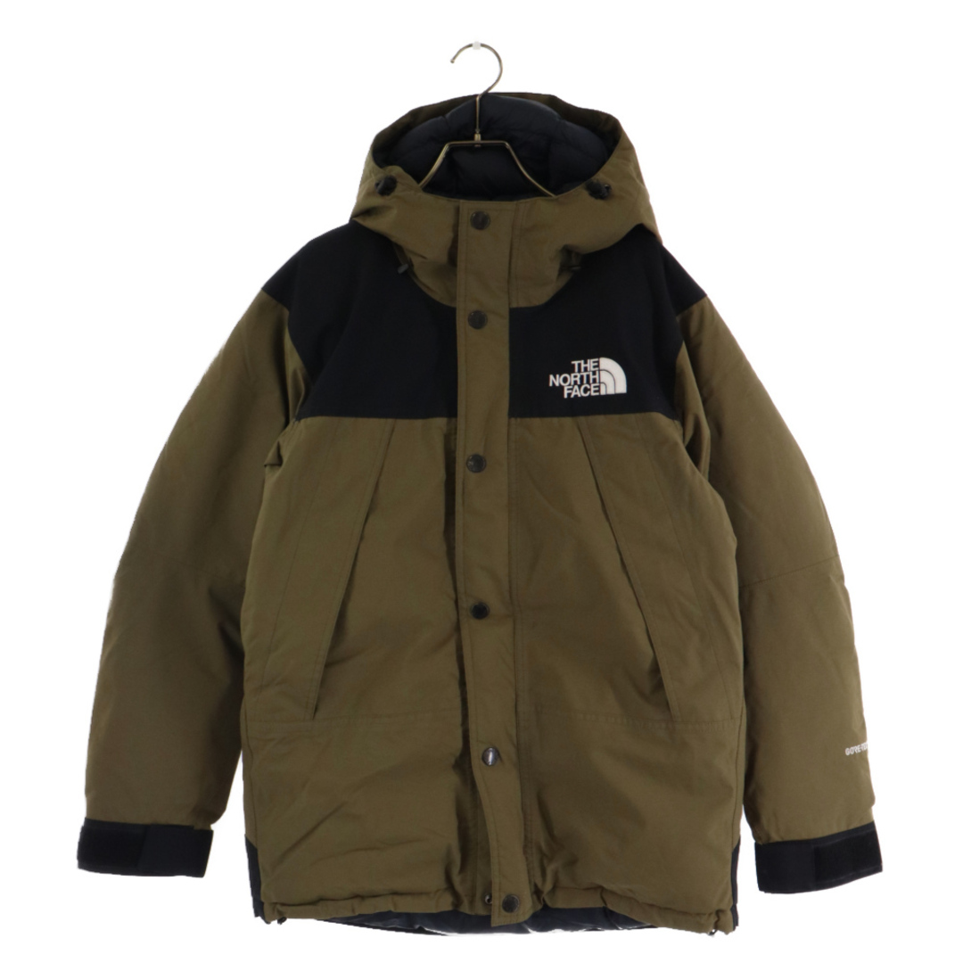 THE NORTH FACE ザノースフェイス MOUNTAIN DOWN JACKET GORE-TEX ND91837 マウンテンダウン ジャケット カーキ725センチ身幅