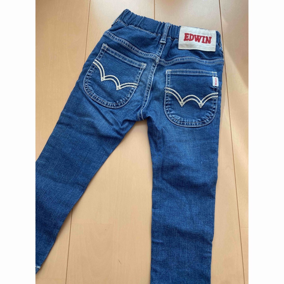 EDWIN(エドウィン)のキッズデニム・EDWIN・100 キッズ/ベビー/マタニティのキッズ服女の子用(90cm~)(パンツ/スパッツ)の商品写真