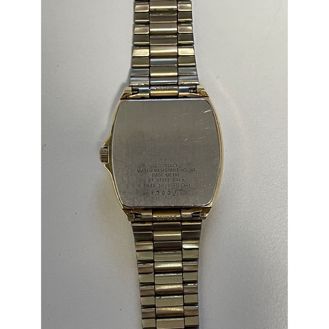 SEIKO(セイコー)のSEIKO 腕時計  SPIRIT ベージュゴールド  ジャンク品 メンズの時計(腕時計(アナログ))の商品写真