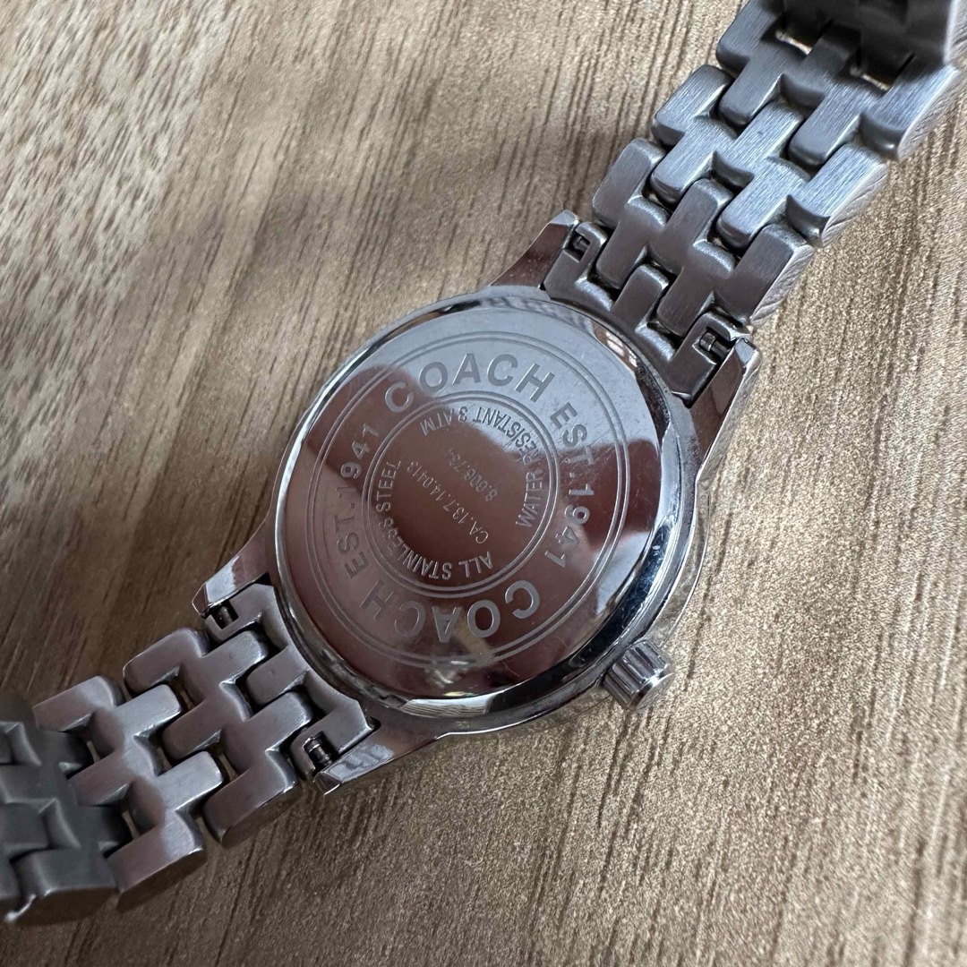 COACH(コーチ)の美品 コーチ 腕時計 レディースのファッション小物(腕時計)の商品写真