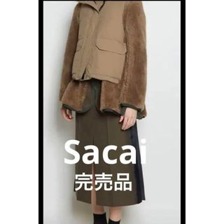 サカイ(sacai)の【定価約20万】sacai ダウンブルゾン(ブルゾン)