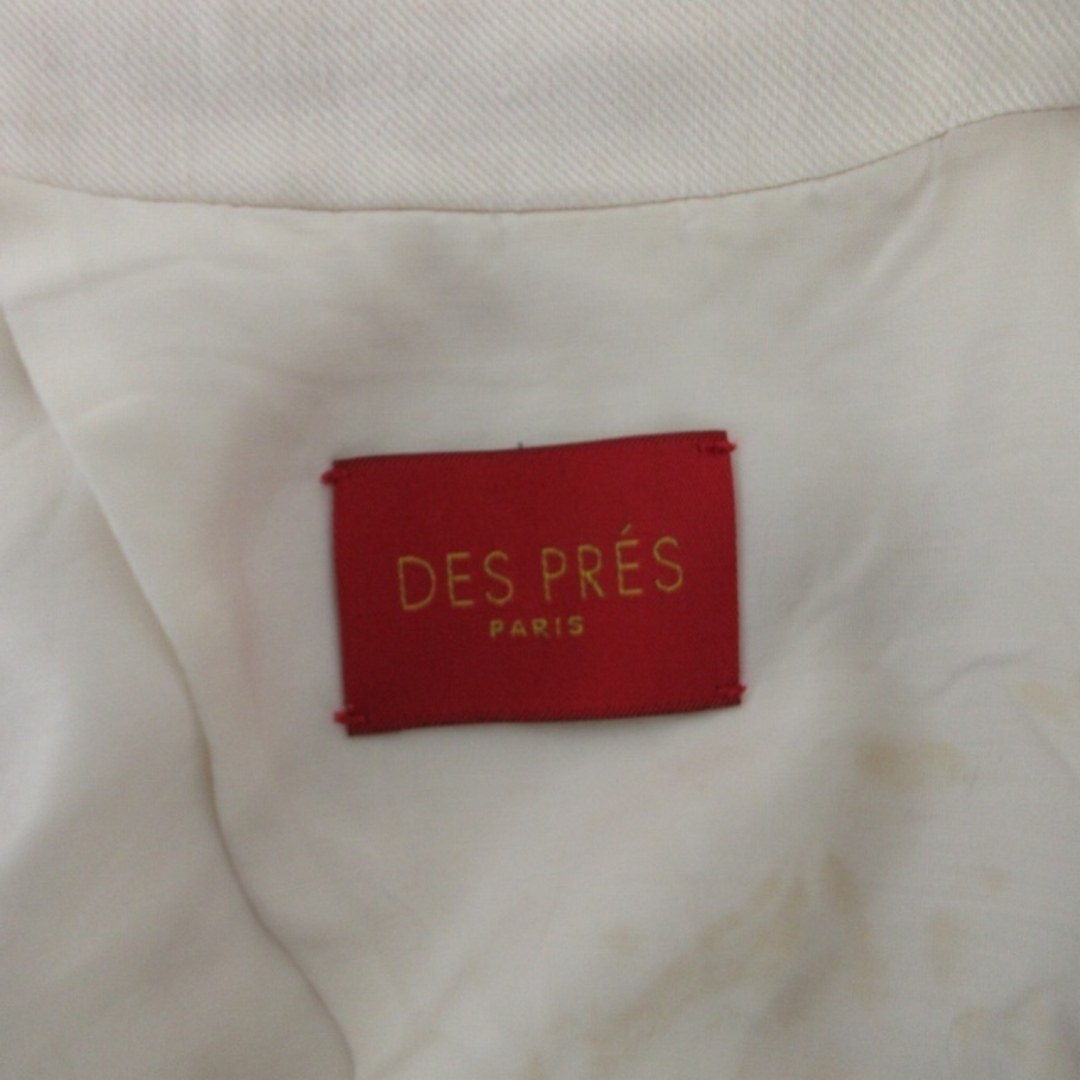 DES PRES(デプレ)のデプレ トゥモローランド コート ジャケット マキシ ウエストベルト 36 約S レディースのジャケット/アウター(スプリングコート)の商品写真