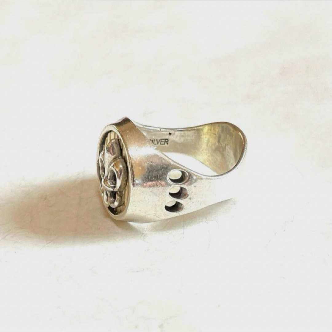 バーデンオブプルーフ/リリーK18 SILVERリング約23号 メンズのアクセサリー(リング(指輪))の商品写真