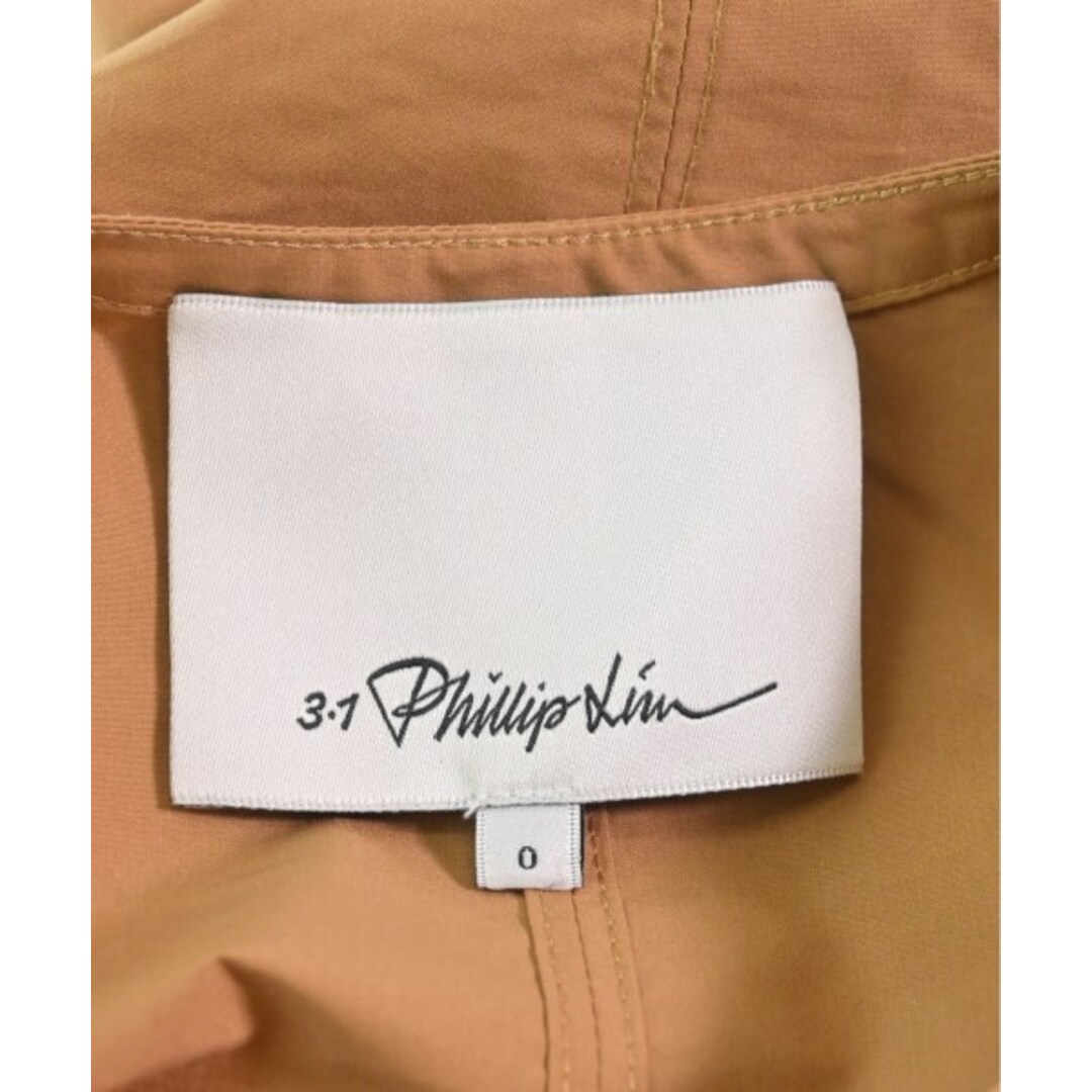 3.1 Phillip Lim(スリーワンフィリップリム)の3.1 Phillip Lim ブラウス 0(XS位) 茶 【古着】【中古】 レディースのトップス(シャツ/ブラウス(長袖/七分))の商品写真