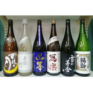特撰日本酒一升瓶×6本(日本酒)