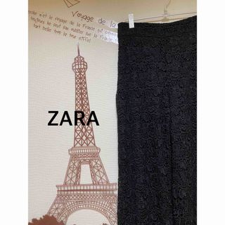 ZARA レースワイドパンツ(その他)