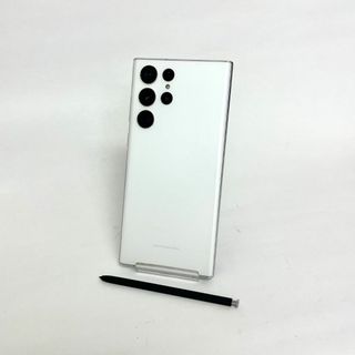 サムスン(SAMSUNG)のGalaxy S22 Ultra 256GB ホワイト SIMフリー 【A級】(スマートフォン本体)