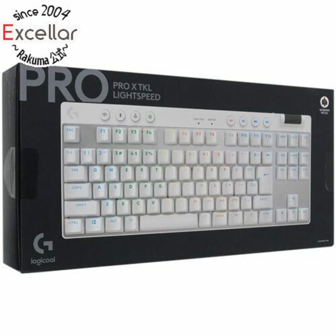 仕様ロジクール　PRO X TKL G-PKB-003WL-TCWH　ホワイト　未使用