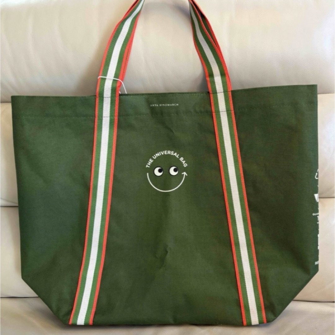 ANYA HINDMARCH(アニヤハインドマーチ)の最終価格✨ 新品✨アニヤ　ハインドマーチ　エコバッグ　軽量　入手困難　限定 レディースのバッグ(エコバッグ)の商品写真