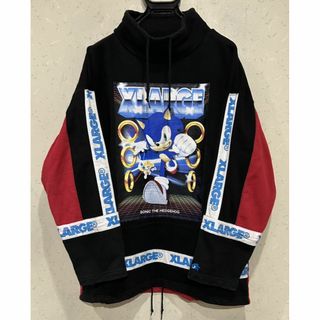 エクストララージ(XLARGE)の＊X-LARGE×SONIC ソニック ロゴテープ ハイネック スウェット M(スウェット)