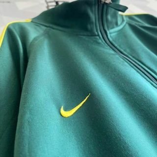 NIKE - 【90sヴィンテージ ナイキ】M～L相当刺繍ロゴトラック 