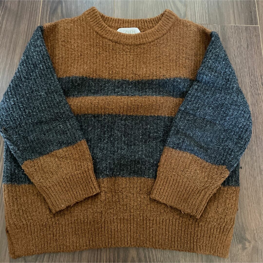 ZARA KIDS(ザラキッズ)のZARA kids  セーター　ニット　3枚セット キッズ/ベビー/マタニティのキッズ服男の子用(90cm~)(ニット)の商品写真