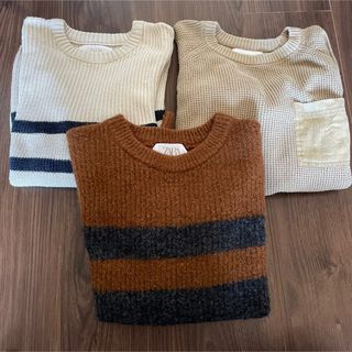 ZARA KIDS - ZARA kids  セーター　ニット　3枚セット