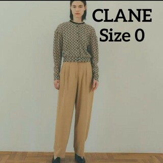 クラネ(CLANE)のCLANE  BASIC TUCK PANTS／クラネ ベーシックタックパンツ(カジュアルパンツ)