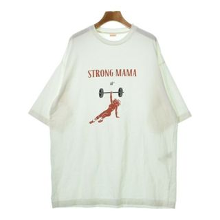 メゾンエウレカ(MAISON EUREKA)のMAISON EUREKA メゾンエウレカ Tシャツ・カットソー F 白 【古着】【中古】(カットソー(半袖/袖なし))