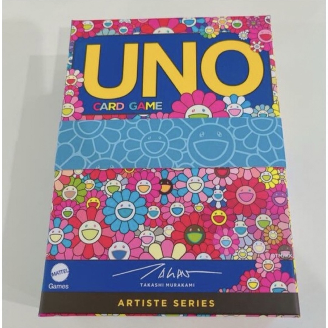 UNO(ウーノ)のUNO ムラカミタカシ 1個　コラボ　数量限定品 エンタメ/ホビーのテーブルゲーム/ホビー(トランプ/UNO)の商品写真