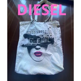 ディーゼル(DIESEL)のDIESEL バッグ　ディーゼル キャンバス 大きい　トートバッグ(トートバッグ)