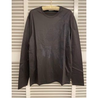 エトロ(ETRO)の極美品　エトロ　メンズ長袖カットソー　黒　XL(Tシャツ/カットソー(七分/長袖))