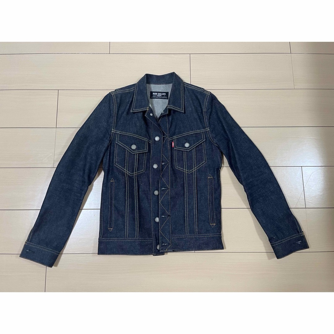 コットン100%状態RUDE GALLERY ルードギャラリーTYPE-1 DENIM JACKET