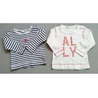 ピンキーフラッシュ　トレーナー　トップス　女の子　95cm　２点セット(Tシャツ/カットソー)