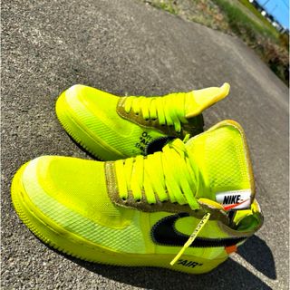 ナイキ(NIKE)のOFF-WHITE × NIKE AIR FORCE 1 VOLT(スニーカー)