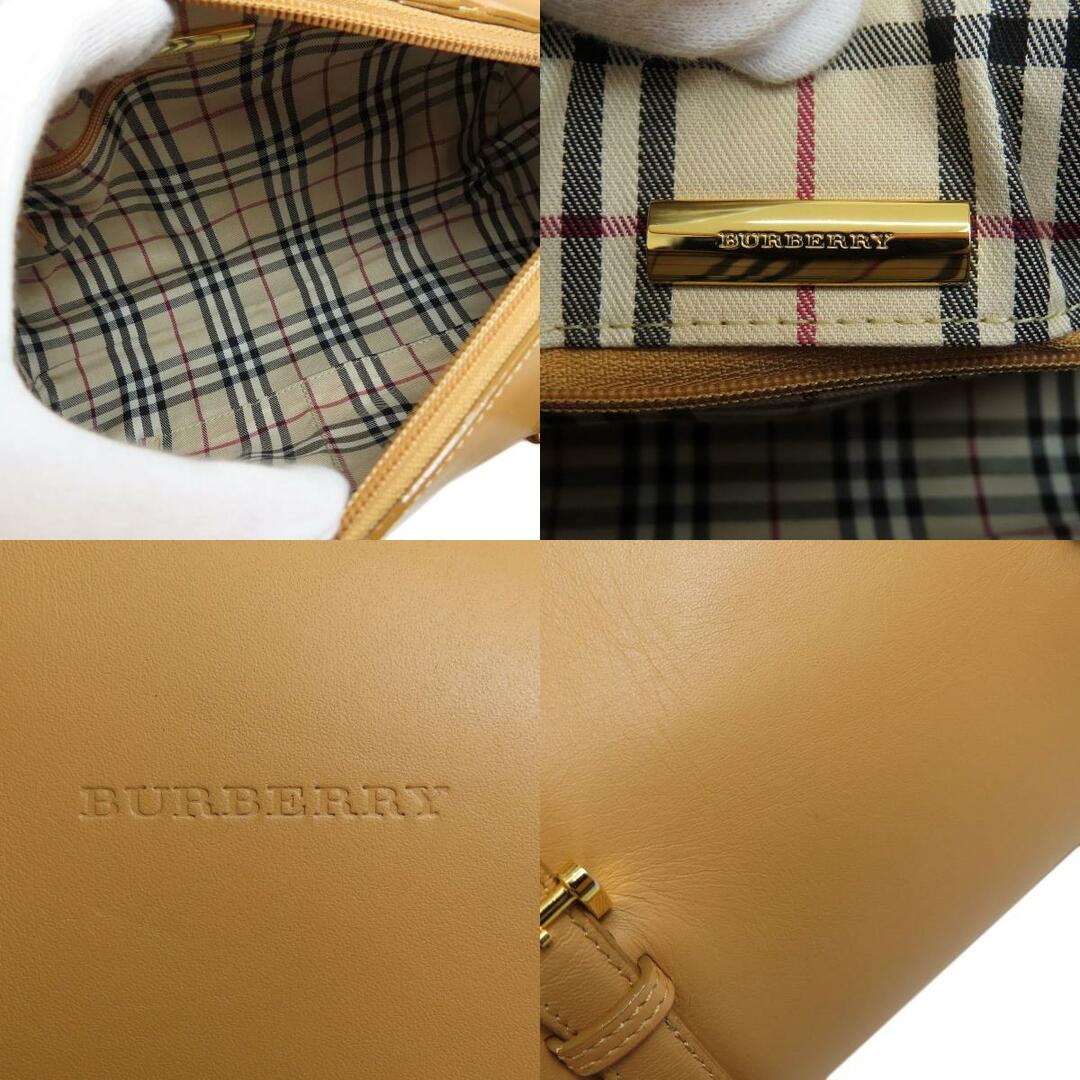 BURBERRY(バーバリー)のBURBERRY ロゴ ハンドバッグ レザー レディース レディースのバッグ(ハンドバッグ)の商品写真