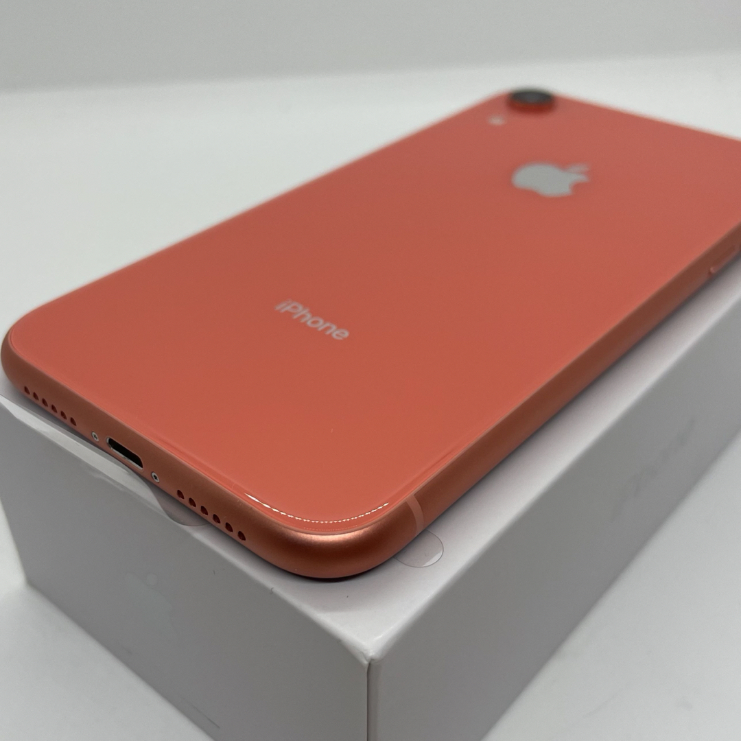 iPhone - 【新品】iPhone XR コーラル 128 GB SIMフリー 本体の通販 by