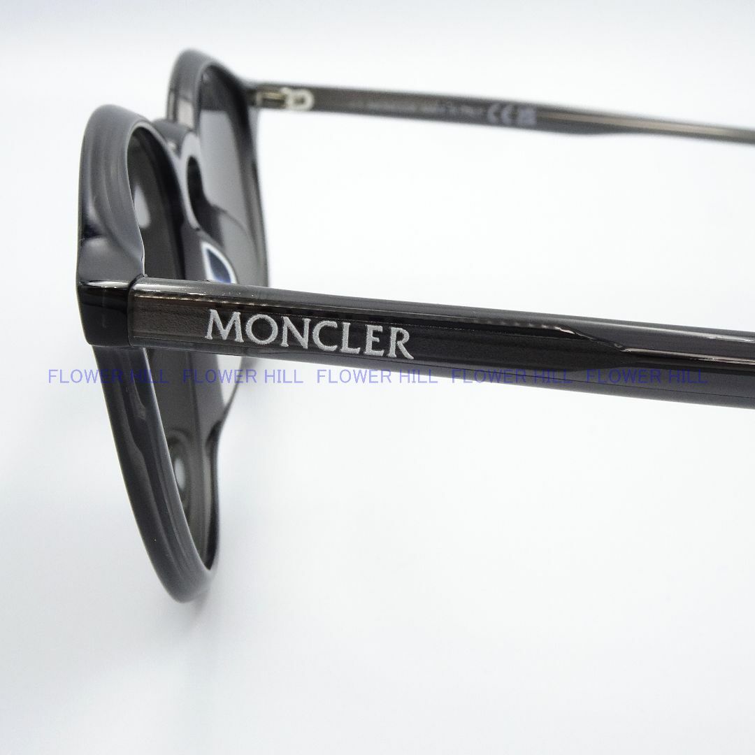 MONCLER モンクレール 偏光サングラス ボストン ML0213 01Dグレースモークレンズ