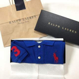 ポロラルフローレン(POLO RALPH LAUREN)の新品✨ビッグポニー×ナンバリング ポロシャツ(Ｔシャツ)