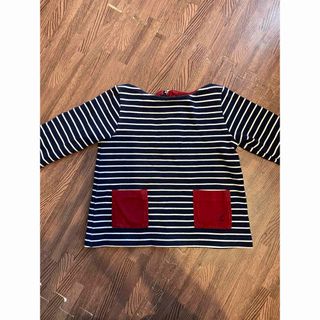 プチバトー(PETIT BATEAU)のプチバトーボーダートップス(Tシャツ/カットソー)