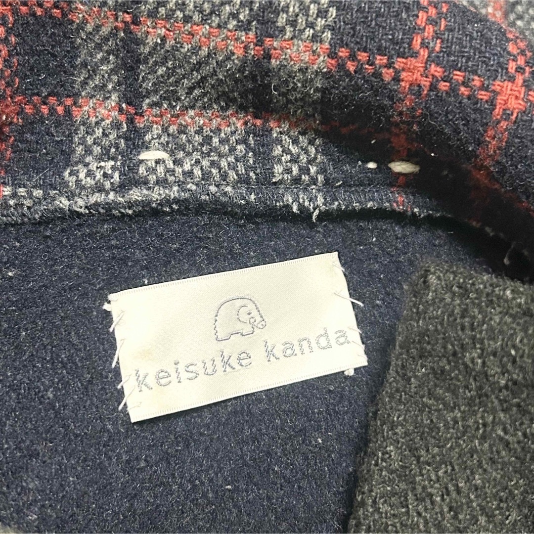 keisuke kanda(ケイスケカンダ)の【レア】keisukekanda ケイスケカンダ ダッフルコート 手縫い レディースのジャケット/アウター(ダッフルコート)の商品写真