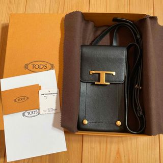 トッズ(TOD'S)のトッズ　Tタイムレス　スマホショルダー　スマフォケース(ショルダーバッグ)