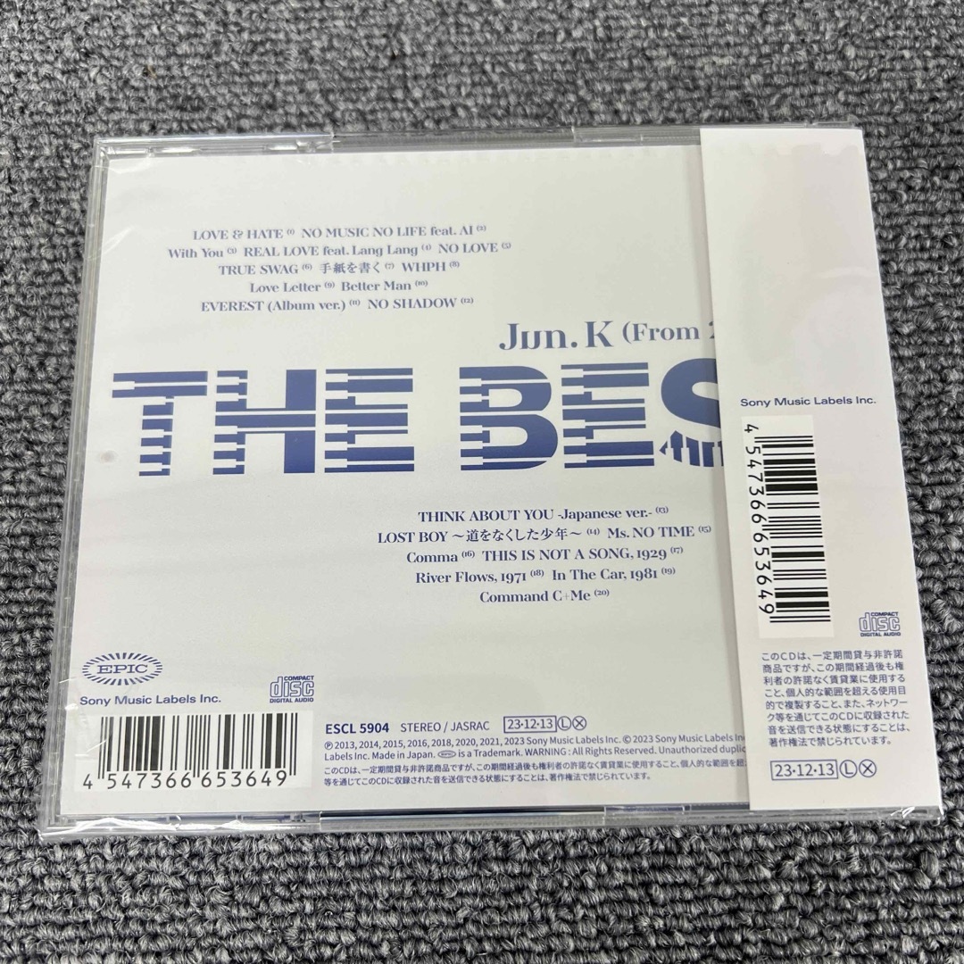 2PM(トゥーピーエム)のJUN.K THE BEST ベストアルバム 2PM CD エンタメ/ホビーのCD(K-POP/アジア)の商品写真
