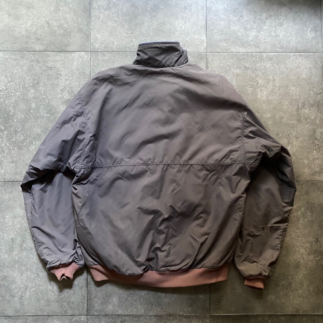 patagonia(パタゴニア)の90s パタゴニア ナイロンブルゾン USA製 XL グレー  フリース メンズのジャケット/アウター(ブルゾン)の商品写真