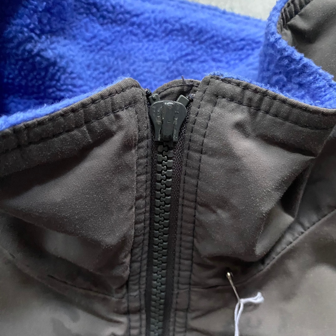 patagonia(パタゴニア)の90s パタゴニア ナイロンブルゾン USA製 XL グレー  フリース メンズのジャケット/アウター(ブルゾン)の商品写真