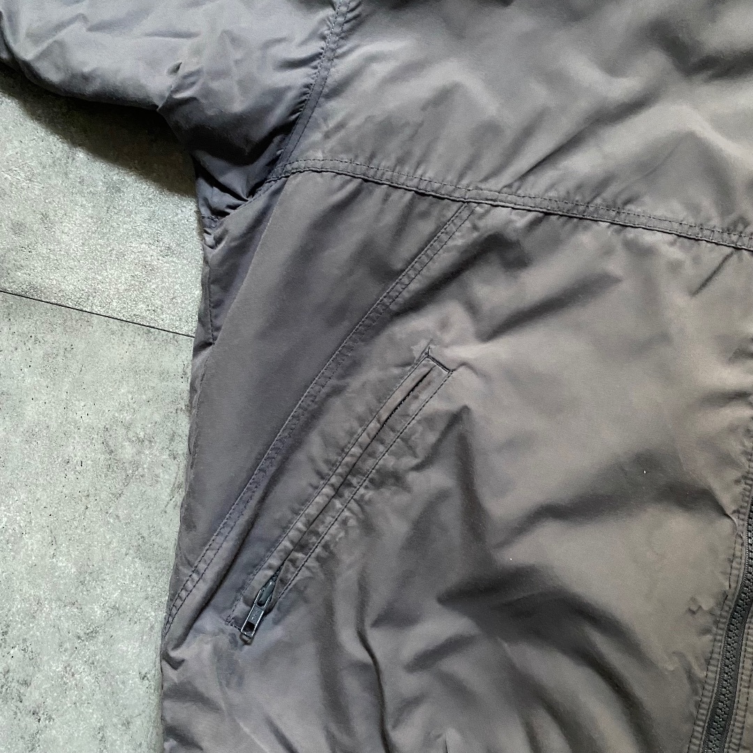 patagonia(パタゴニア)の90s パタゴニア ナイロンブルゾン USA製 XL グレー  フリース メンズのジャケット/アウター(ブルゾン)の商品写真