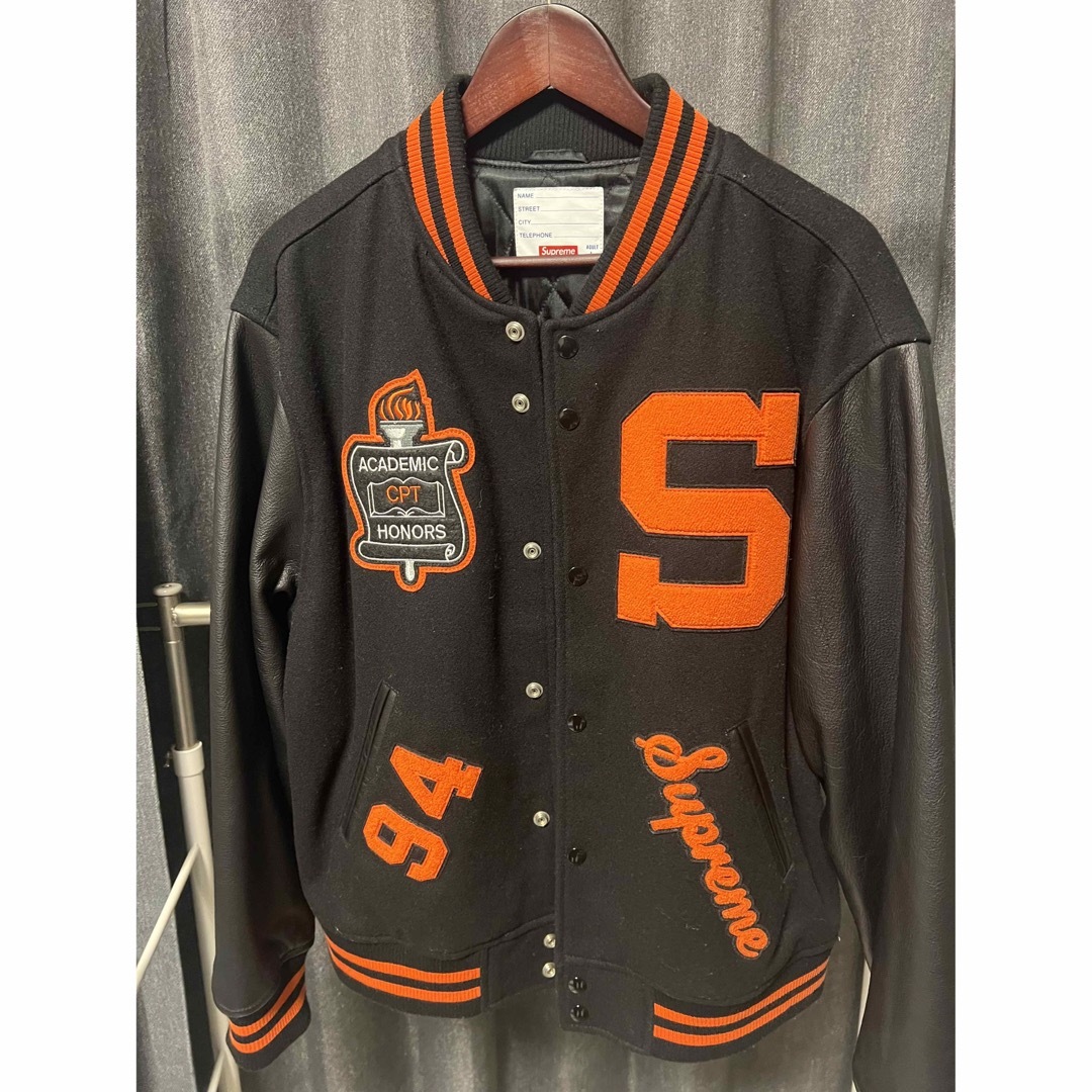 Supreme(シュプリーム) / スタジャン/M/ウール/BLK/19AW/Team Supreme(シュプリーム) / スタジャン/M/ウール/BLK/19AW/Team