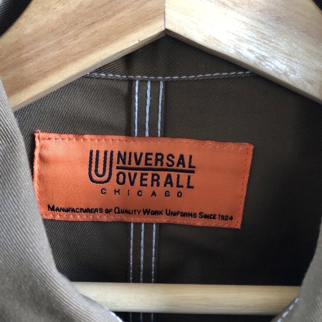 UNIVERSAL OVERALL(ユニバーサルオーバーオール)の中古 訳あり UNIVERSAL OVERALL ブルゾン ブラウン F レディースのジャケット/アウター(ブルゾン)の商品写真