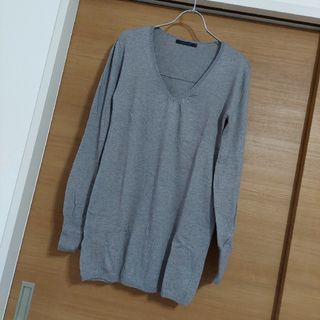 マウジー(moussy)のMOUSSY　ニットミニワンピース　チュニック(チュニック)