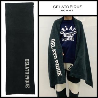 ジェラートピケ(gelato pique)の新品 未開封 ジェラートピケオム ベビモコカレッジ ブランケット グリーン(その他)