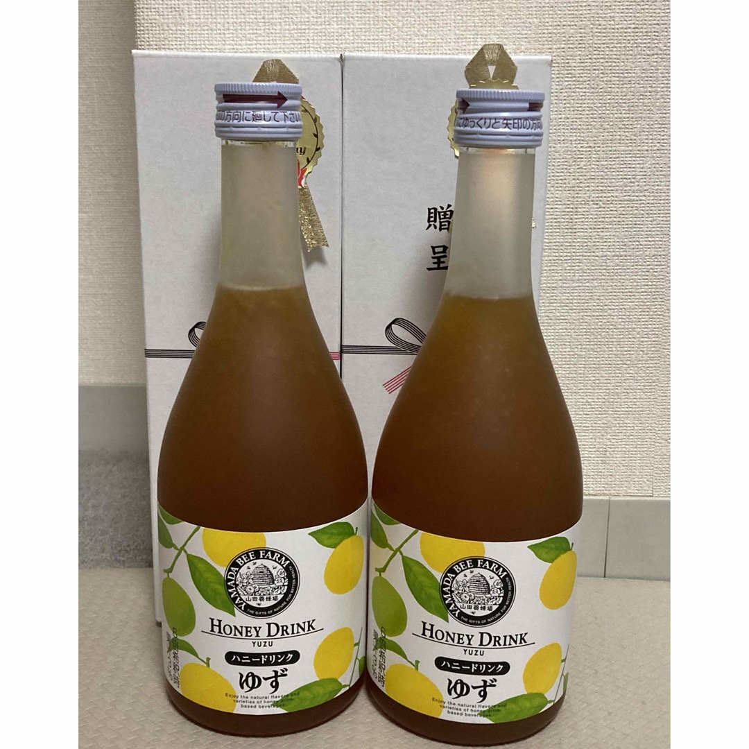 山田養蜂場(ヤマダヨウホウジョウ)の山田養蜂場　ゆず ハニードリンク500ml 2本セット 食品/飲料/酒の飲料(ソフトドリンク)の商品写真