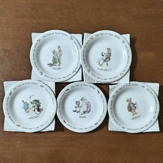 ピーターラビット(PETER RABBIT（TM）)のピーターラビット プレート 5枚 セット(食器)